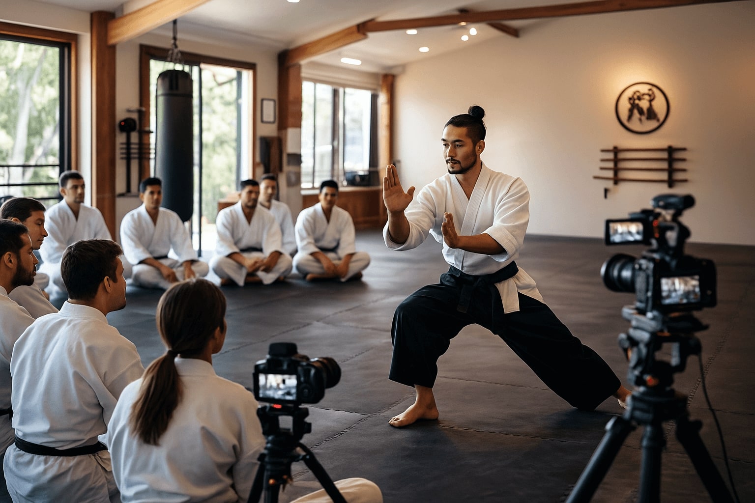 Créateur de contenu arts martiaux